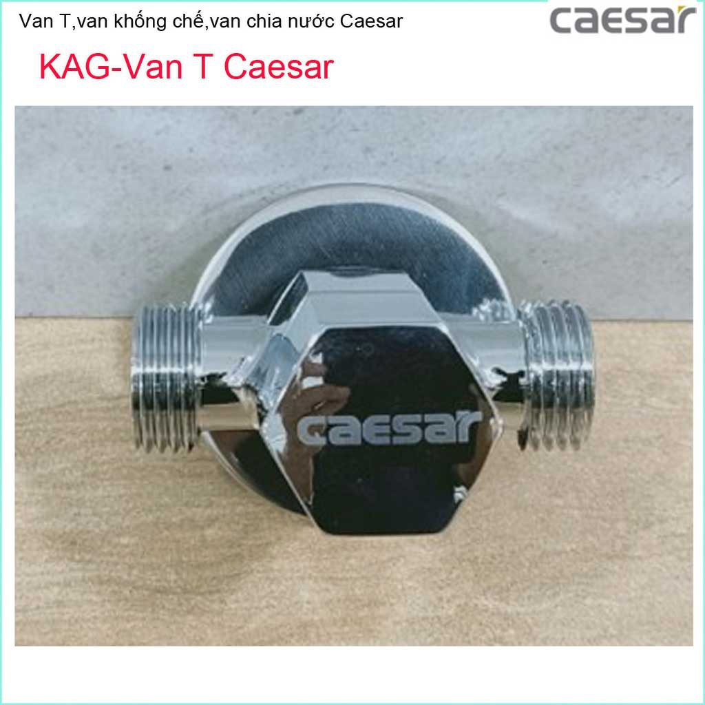 Van T Caesar KAG-BF427 giảm áp lực nước chữ T , van vòi Caesar KAG-Van T Caesar