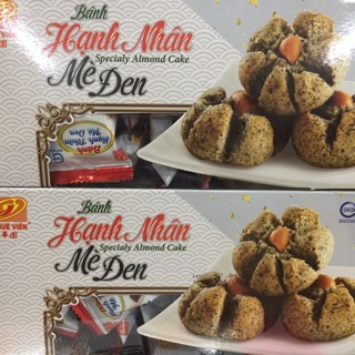 Bánh hạnh nhân mè đen