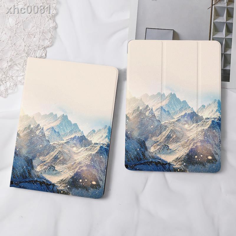 Bao Da Máy Tính Bảng In Hình Phong Cảnh 2020 / 19 / 8 / 710.2 Inch Cho Ipad Air1 / 2 / 3 Ốp