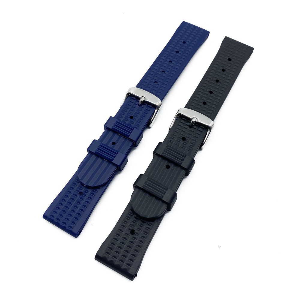 Dây Đeo Đồng Hồ Bằng Cao Su Silicone 20mm 22mm Cho Nam Và Nữ