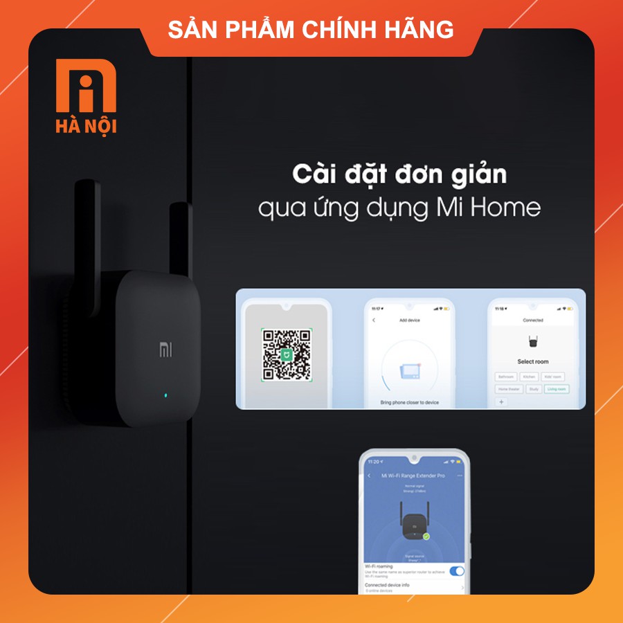 Kích Sóng Wifi Xiaomi Repeater Pro