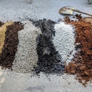 Đất trồng sen đá viên đất nung đá perlite đá nham thạch