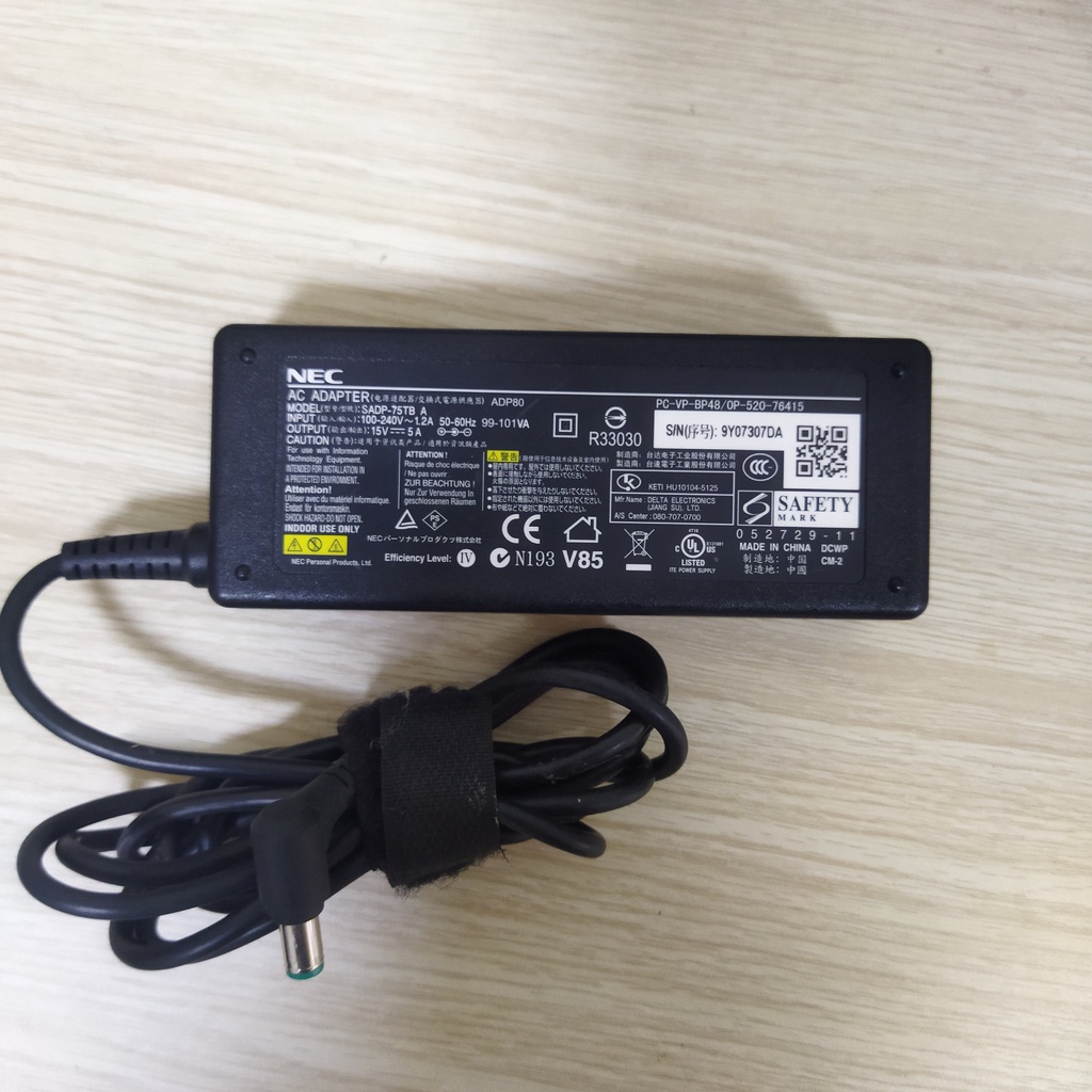 Adaptor Sạc chon Laptop TOSHIBA 15V-5A- 15V-4A- 15V-3A