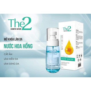 [HÀNG CHÍNH HÃNG], NƯỚC HOA HỒNG OGANIC THE 2, MỞ KHÓA LÀN DA – ĐÔNG DƯỢC VŨ ĐỨC 80ML