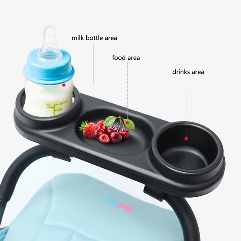 Khay Đựng Đồ Ăn Gắn Xe Đẩy Em Bé Tiện Dụng