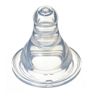 ( ĐỦ SIZE ) 2 Núm Ty Silicone Siêu Mềm Cổ Hẹp Pigeon