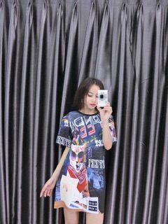 Đầm suông 3D