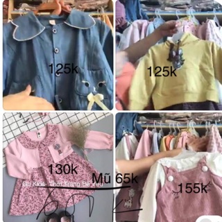 Coboáo váy mũ bé gái