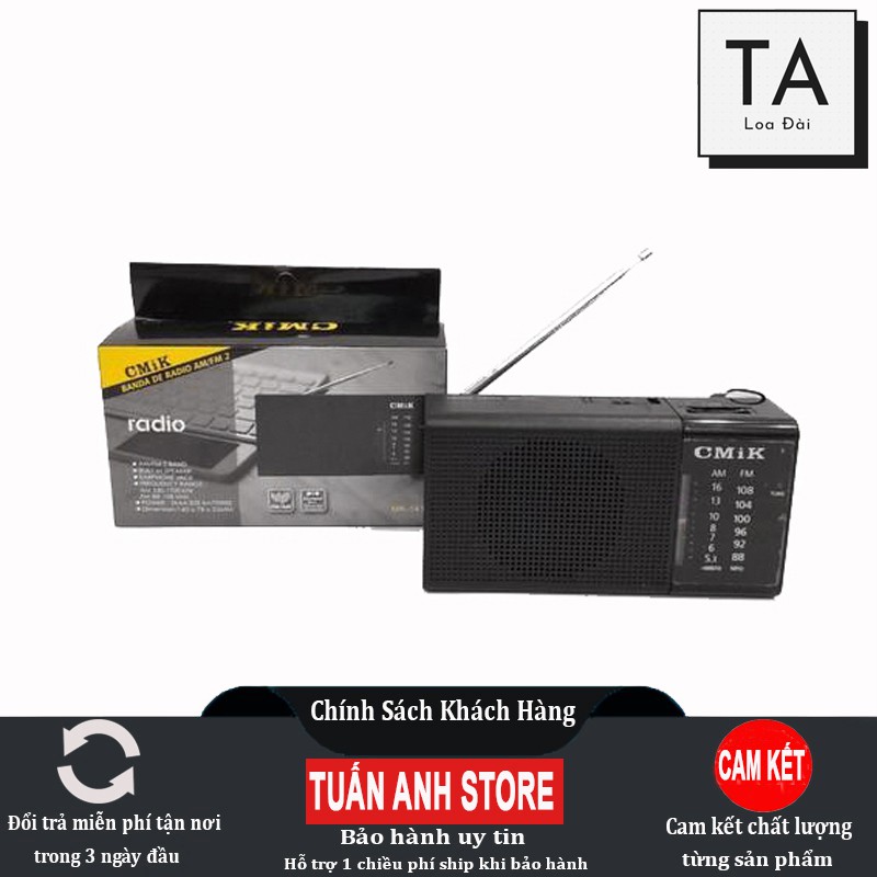 Đài Radio FM/AM CMIK 141 - Chinh Hãng, Bảo Hành 6 Tháng