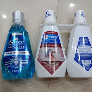 Nước súc miệng Trắng răng Crest Brilliance 1 lít