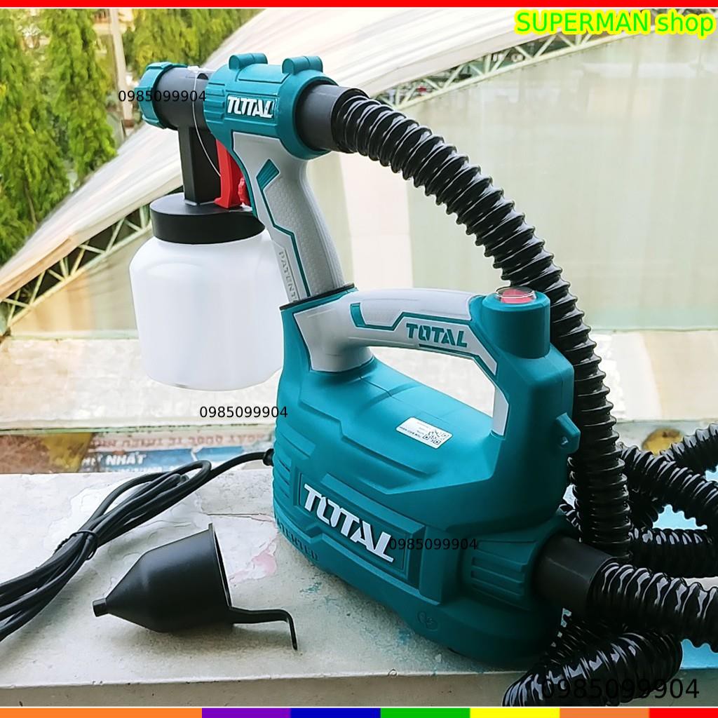 Máy phun sơn dùng điện Total 500W TT5006 Bình Nhựa