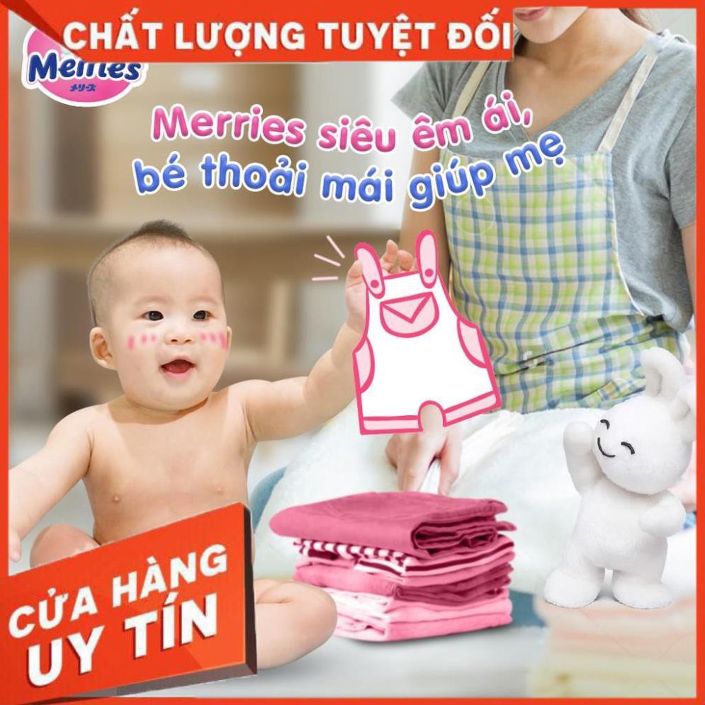 Bỉm Quần Merries Nội Địa Nhật Size L44 +6 Miếng (Dành Cho Bé Từ 9-14kg)