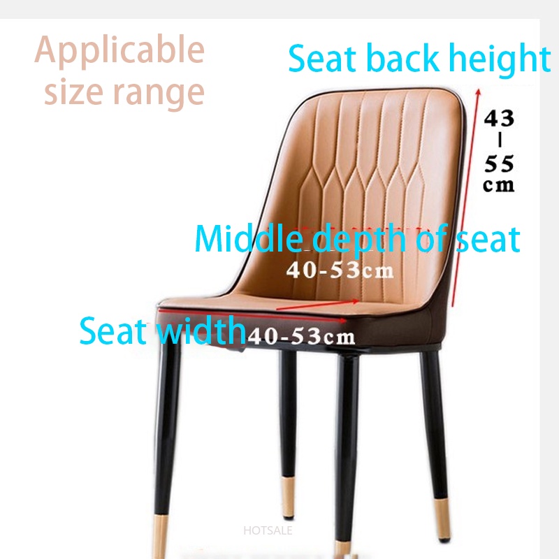 Vỏ bọc ghế ngồi bàn ăn hình bán nguyệt độ co giãn cao