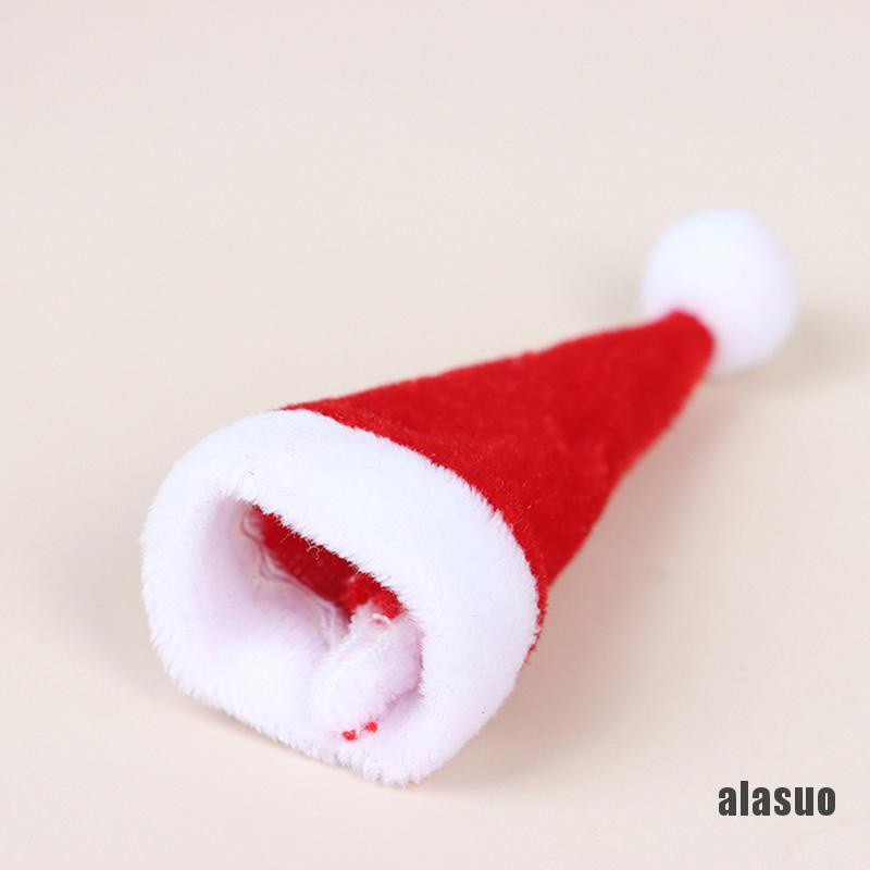 Set 2 phụ kiện gồm mũ len và khăn choàng mini trang trí cho búp bê phong cách giáng sinh