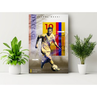 TRANH BÓNG ĐÁ - CẦU THỦ MESSI- M10 -03