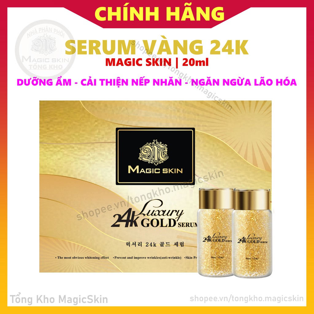 Serum vàng 24K Dưỡng Da Luxury 24K Gold Serum [CHÍNH HÃNG] MagicSkin