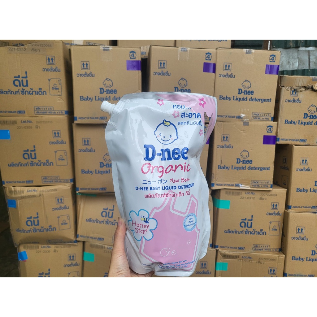 TỔNG KHO NƯỚC GIẶT DNEE TÚI 1400ML ĐẬM ĐẶC CHO BÉ