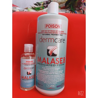 Sữa tắm trị nấm, viêm da cho chó mèo Malaseb lọ 50ml