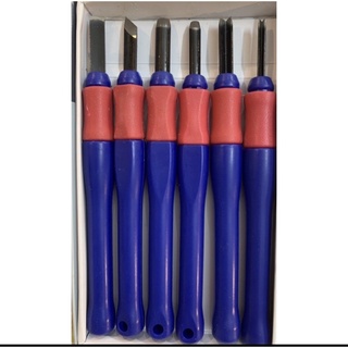 Bộ dao khắc gỗ 6 cây, khắc hoa quả