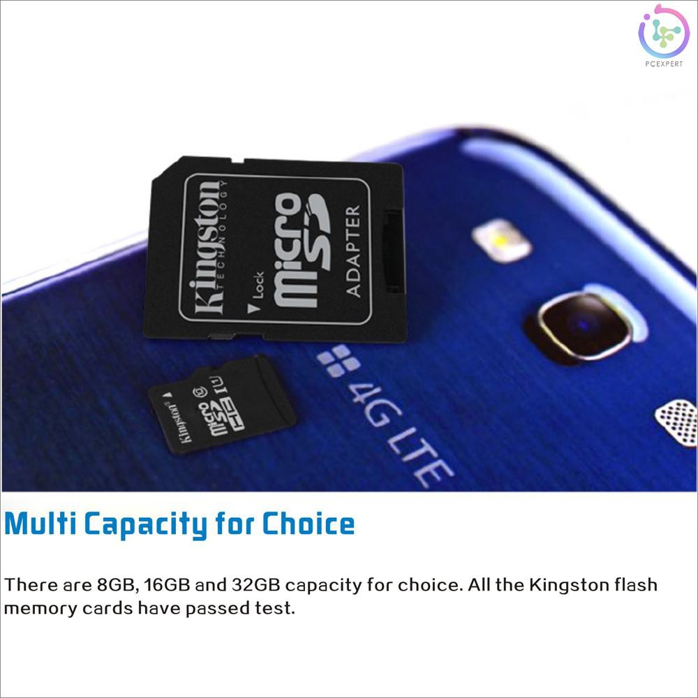 Thẻ Nhớ Kingston Class 10 Dung Lượng 8gb 16gb 32gb 64gb Microsdhc Tf 48mb / S