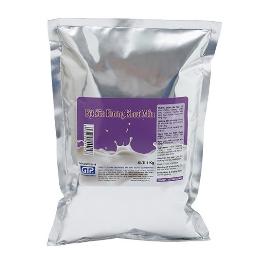 Bột sữa khoai môn, socola, matcha Gia Thịnh Phát gói 1kg - Gia store