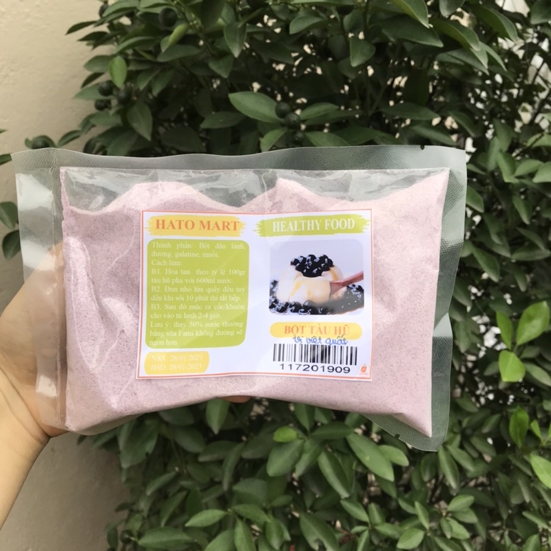 200G- 500G Bột tàu hũ có sẵn vị trà xanh, khoai môn, xoài, sầu riêng, sôcla, sữa dừa