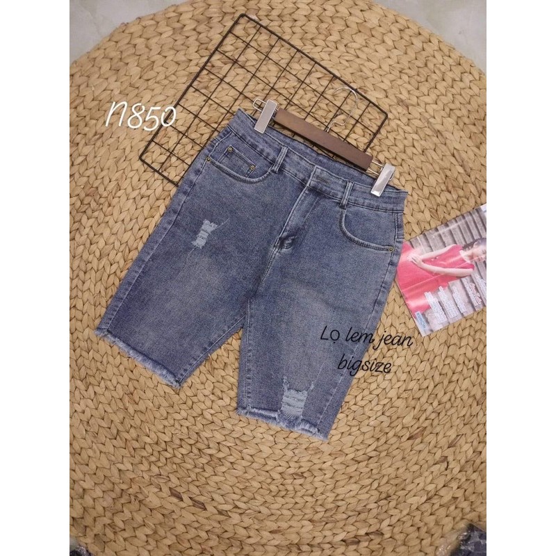 Quần Jean Ngố bigsize nữ 32-36/ 7tất bigsize 60kg - 95kg | BigBuy360 - bigbuy360.vn