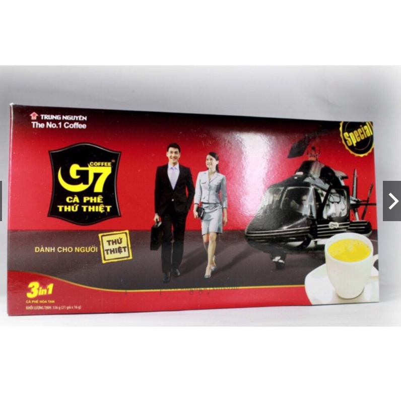 [Có Tem] Cà Phê Sữa Hoà Tan G7 hộp 18 gói x 16g | BigBuy360 - bigbuy360.vn