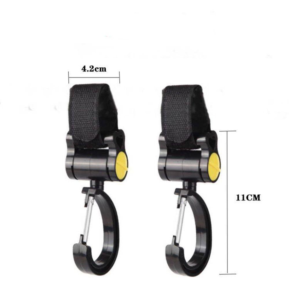Móc Treo Đồ Xoay 360 Độ Gắn Xe Đẩy Em Bé Tiện Dụng