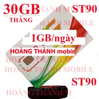 Sim 4g viettel 1gb/ngày gói st90