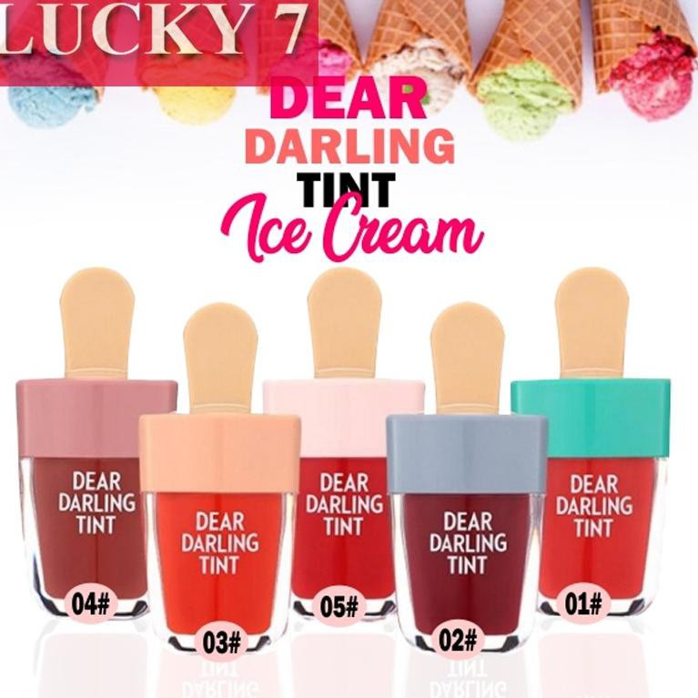 (hàng Mới Về) 1 Son Tint 4.4 Màu Lì Thiết Kế Hình Que Kem Độc Đáo