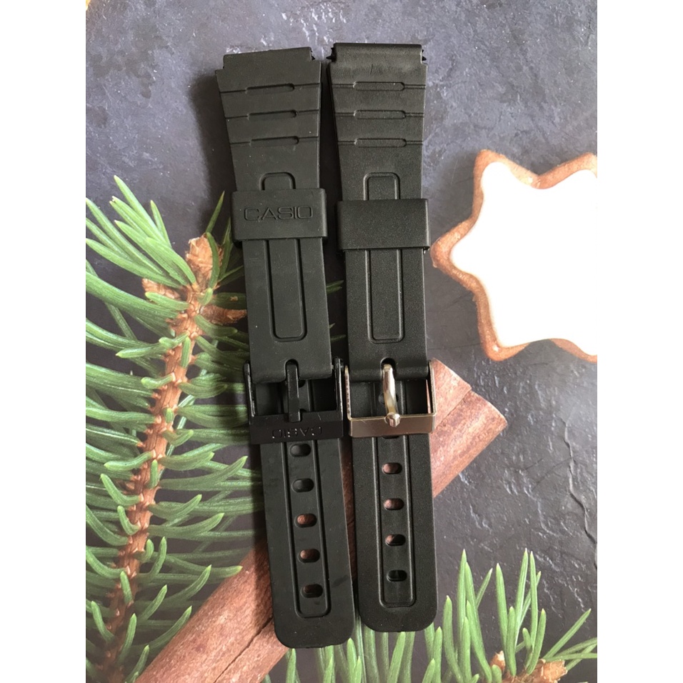 Dây đeo thay thế dây đeo đồng hồ cho Casio F-91W-1 F91WM F-84W F-94W A168w A158 AE-1200 1300 Dây đeo