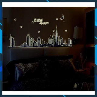 [XẢ HÀNG] Decal dán tường Dạ quang ⚡ FREESHIP ⚡ Dubai dán trang trí phòng ngủ, phòng khách tại HCM