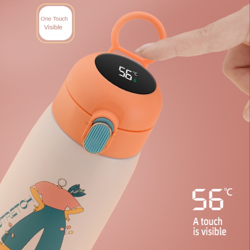 Bình Nước Giữ Nhiệt Thông Minh 316 Màn Hình Hiển Thị Nhiệt Độ Cao Tiện Lợi Dành Cho Học Sinh Nam Và Nữ
