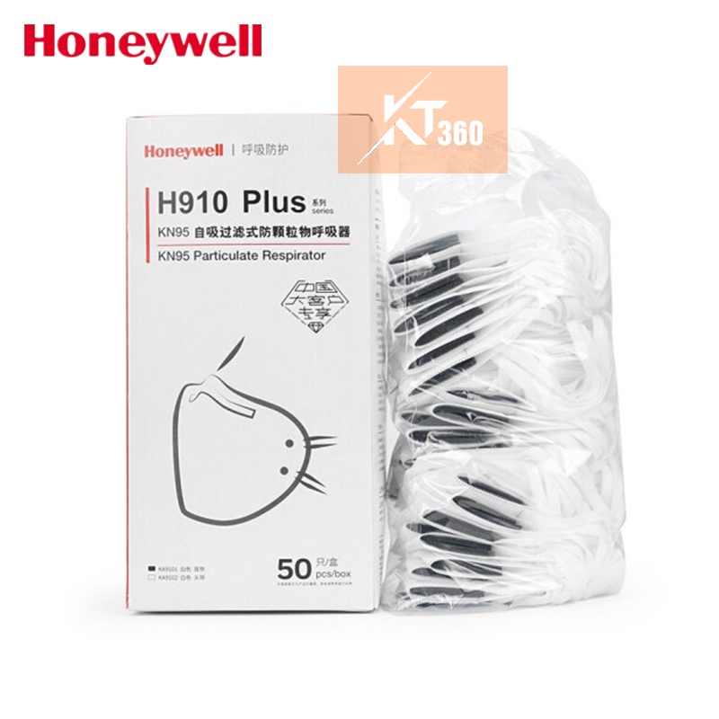 [CHÍNH HÃNG] 1 Cái Khẩu Trang N95 Thương Hiệu Honeywell H910 Plus. Khẩu Trang Y Tế N95 Chống Bụi Mịn PM 2.5 &amp; Vi Khuẩn.