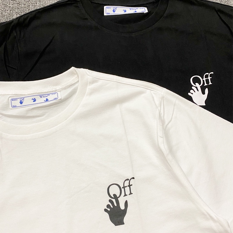 Áo thun Off White cut here arrows print T-shirt ss21