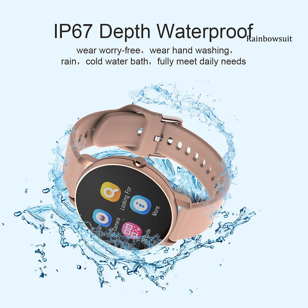 Đồng Hồ Đeo Tay Thông Minh Rb- P8y Chống Nước Theo Dõi Huyết Áp Kết Nối Bluetooth