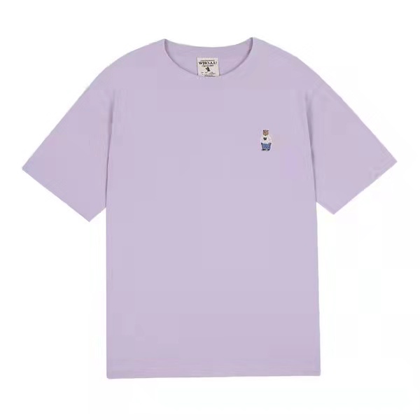 Áo gấu Whoau chính hãng có 4 màu Trắng Đen Xanh Olive | WHRAC2101U