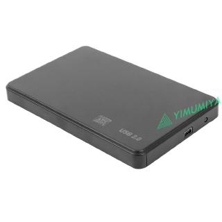 YI 2.5 inch Hard Disk Case SATA USB2.0 HDD Box External Hard Drive Enclosure