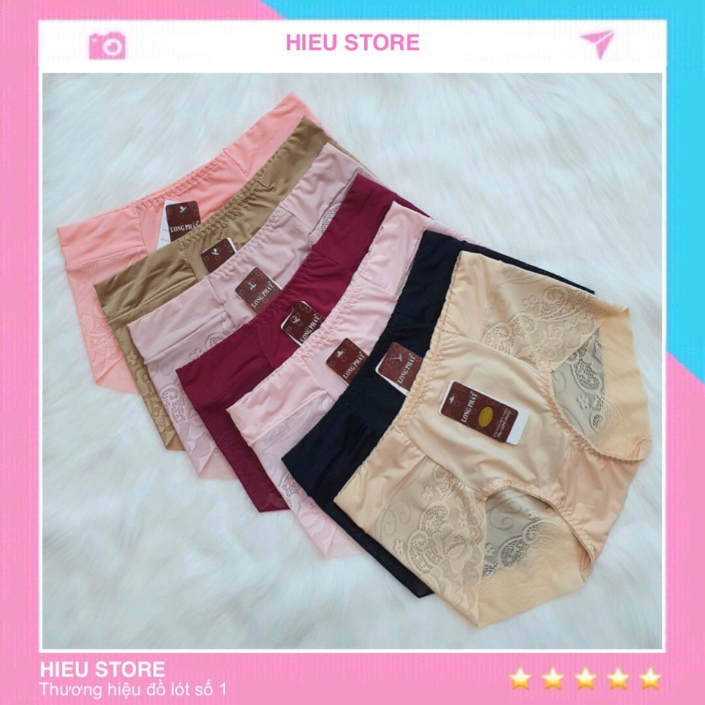 Quần Lót Nữ Thun Lạnh Phối Ren Chất Mát Lạnh Thoải Mái Hieu Store24h - 3255
