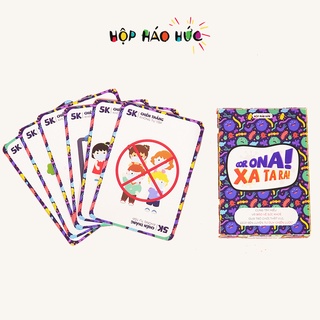 Set trò chơi phát triển tư duy cho bé 6-10 tuổi COR-ONA XA TA RA Hộp Háo Hức