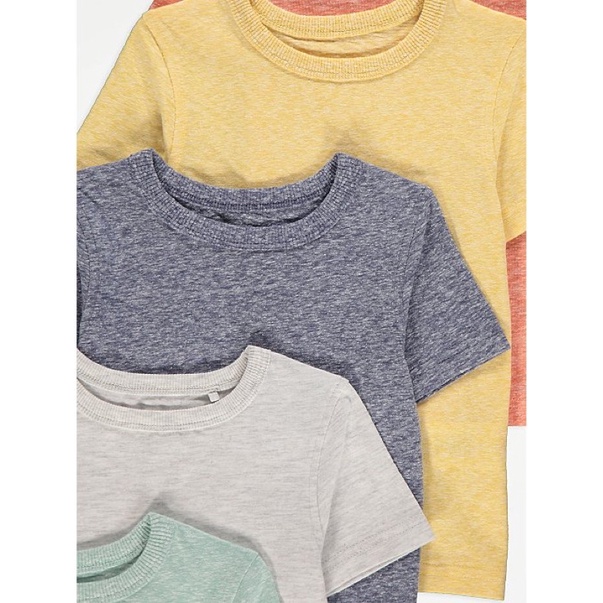 Set 5 áo thun George Bé trai | Hàng nội địa uk