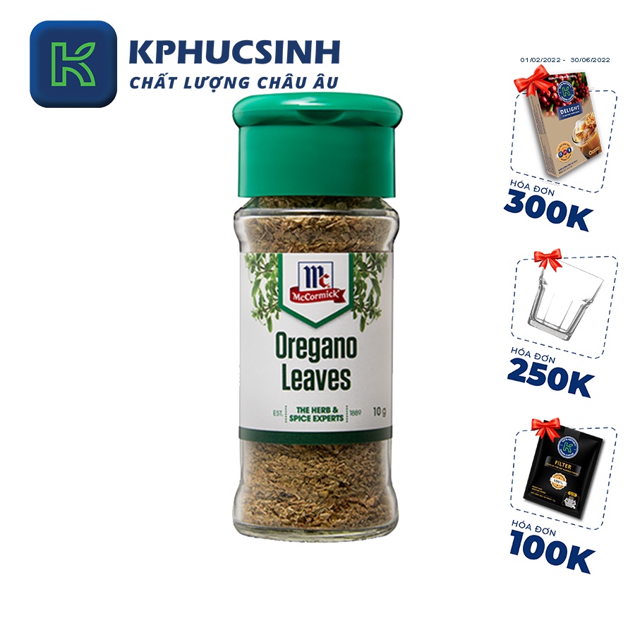 Lá kinh giới McCormick 10g KPHUCSINH - Hàng Chính Hãng