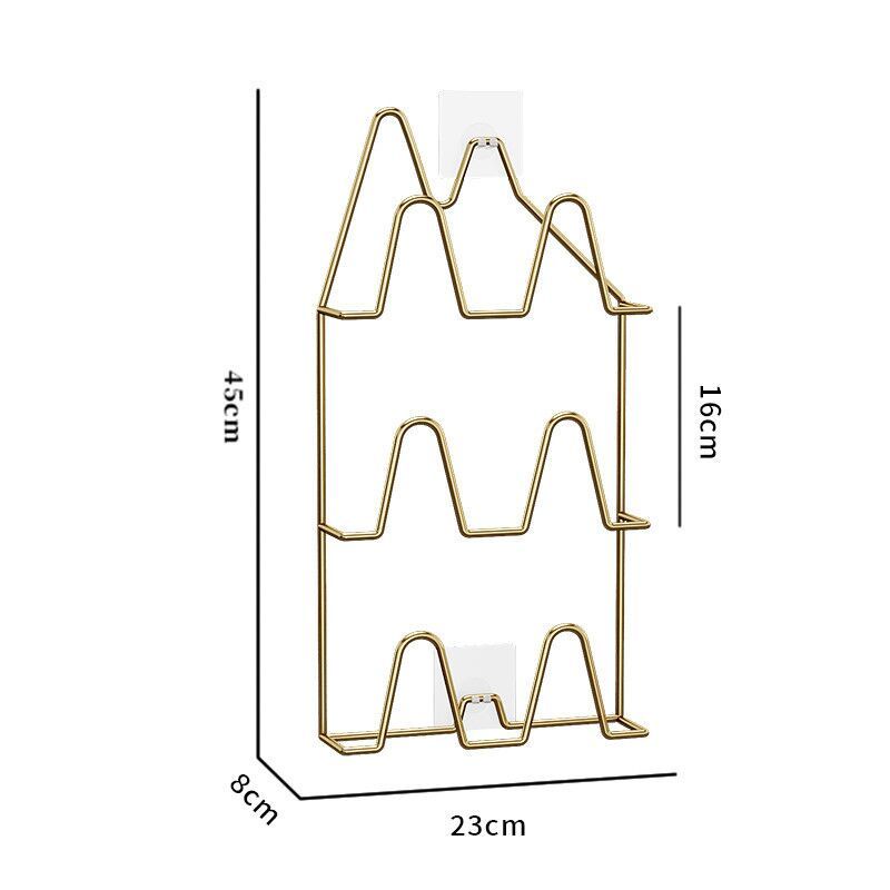 Giá Treo Dép Gắn Tường Không Cần Khoan Tiện Dụng