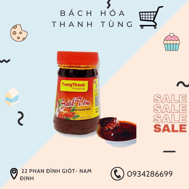 SA TẾ TÔM TRUNG THÀNH 100g