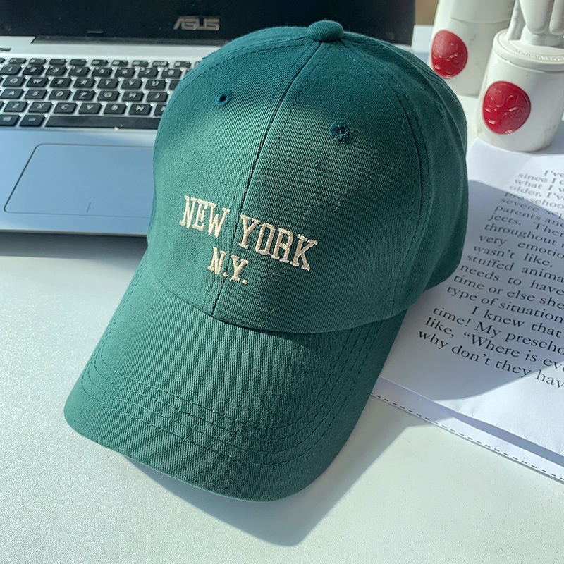 Mới Mũ Lưỡi Trai Thêu Chữ NEW YORK NY Cho Nam Và Nữ