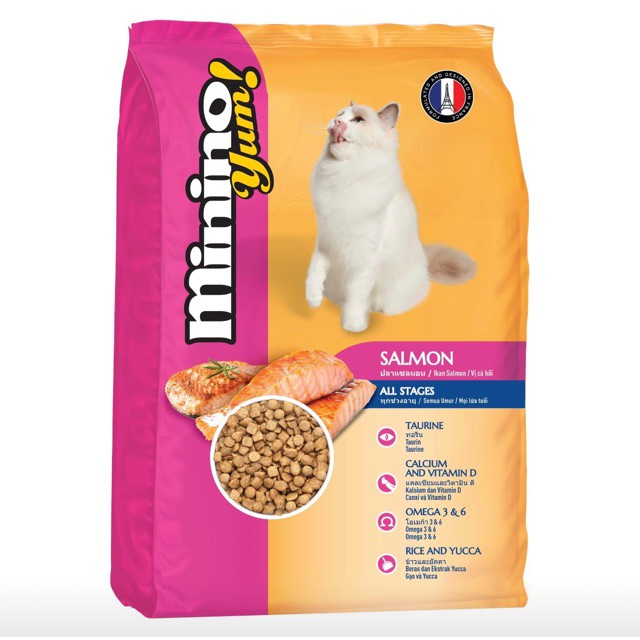 Thức ăn mèo minino yum 350g