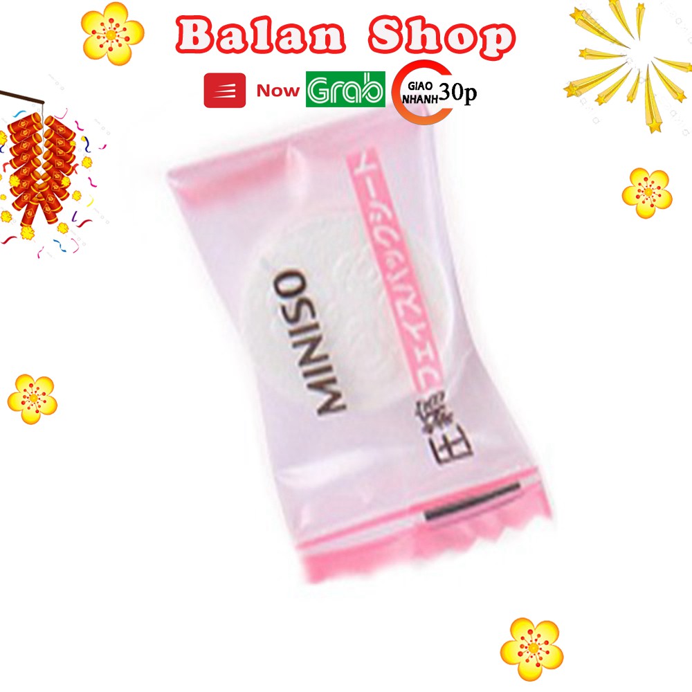 Mặt Nạ Giấy Nén Miniso Làm Từ Than Tre Giúp Cấp Ẩm, Cân Băng Độ pH Cho Da Mang Lại Cảm Giác Dễ Chịu Cho Da