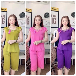 Bộ lửng thun lạnh trung niên nhiều màu