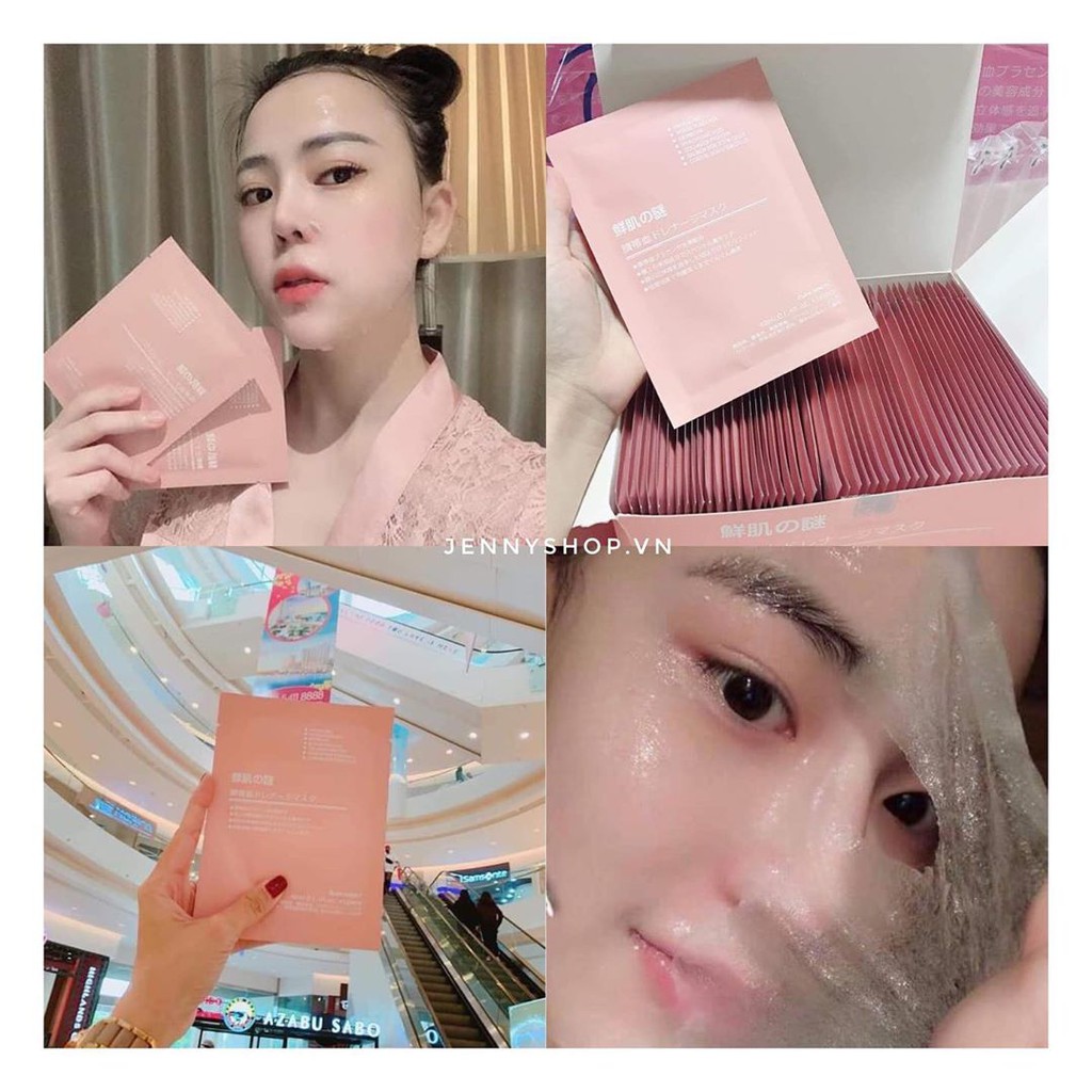 Mặt Nạ GIẤY Tế Bào Gốc Rwine Beauty Steam Cell Placenta Mask